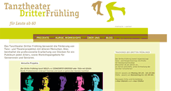 Desktop Screenshot of dritter-fruehling.ch